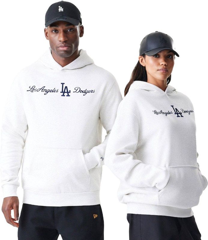 New Era - MLB Graphic Oversize Hoodie - 100% Katoen - LA Dodgers