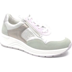 SOLIDUS - Sneaker - dames - Karma 59500-90418 - Nubuk, Camosico Flex Jade multi, maat EU: 38 en UK: 6