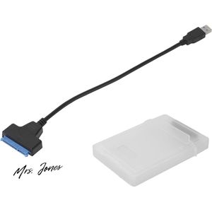 Mrs. Jones Kabel Externe Harde Schijf - USB 3.0 - Wit