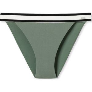 Schiesser - Bikinislip - Dames - Zwart-wit gestreept - Hoogwaardig gerecycled materiaal