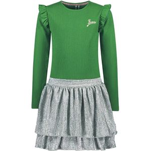 B.NOSY meisjes jurk - Groen
