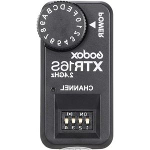 16 kanalen draadloze afstandsbediening voor flitser met power-control en diffuser - 2.4G receiver met 16 kanalen.