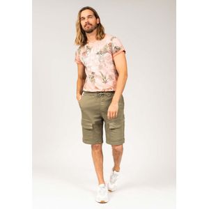 DEELUXE Losse kaki cargo shortKEITH Light Khaki