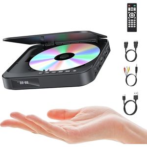 DVD Speler met HDMI - Haarscherpe Beeldkwaliteit - Geschikt voor Moderne TV’s - Compact en Gebruiksvriendelijk Design - Voor Films, Series en Muziek - Betrouwbare Entertainmentoplossing voor Thuis