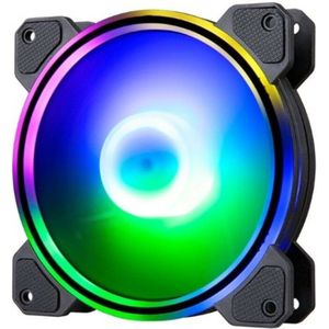 Hiditec N9-ARGB Computer behuizing Ventilator 12 cm Zwart