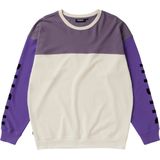 Mystic Docked Crew Trui - 240123 - Purple