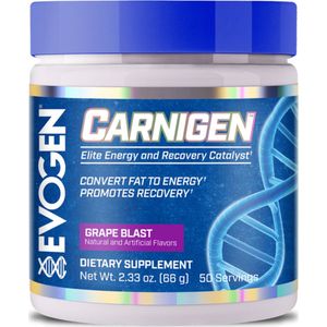 Evogen Nutrition - Carnigen - Afvalsupplement - Grape Blast - 50 Porties