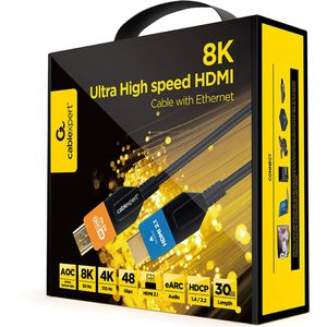 Active Optical Ultra High speed HDMI kabel met Ethernet ''AOC series'', 30 m