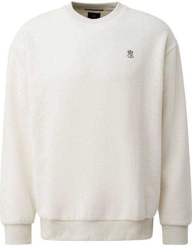 Sweatshirt - Fleece - Casual - Met Geborduurd Logo