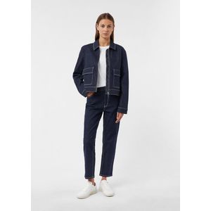 comma - Alva - Jeans - High-rise - Rechte Pijp - Stretchy Denim