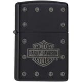 Zippo - Harley Davidson - Aansteker - Zwart - Matte Afwerking