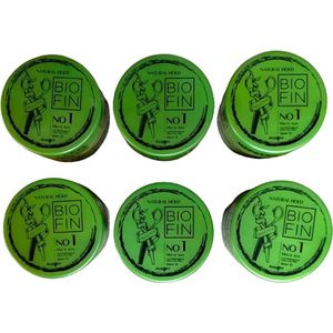 Biofin no 1 Natural Hold haar styling wax 6 stuks (900ml) - Haarwax - Stylingwax - wax - Haar Gel