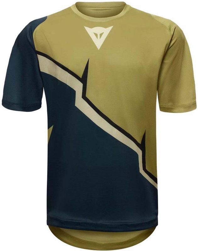 dainese hgaer korte mouw trui blauw groen