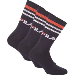 Fila - Sokken - Navy - Katoenmix - 3 Paar