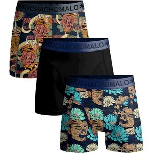 Muchachomalo - Boxershorts - Zwart - 3-pack - Leafs Lick it