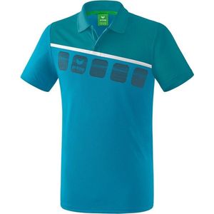 Erima 5-C Polo - Polo's  - blauw licht - XL