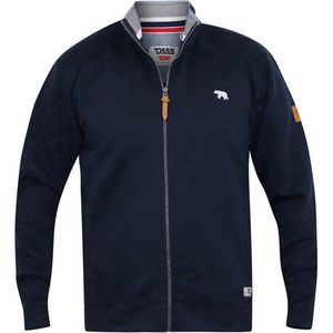 Duke 555 Nashua Fleecevest Blauw Maat 4XL Big Men Size