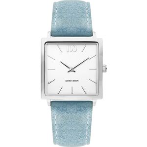 Danish Design IV24Q1248 horloge dames - blauw - edelstaal