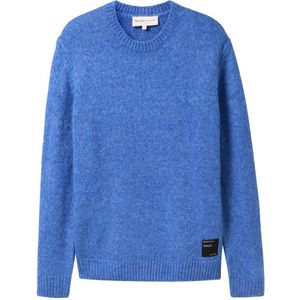 TOM TAILOR DENIM - Trui - Blauw Gemêleerd - Lange Mouw