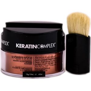Keratin Complex Fashion Therapy Sparkle + Shine Keratin Highlighting Powder - Color : Copper / 0.63 Oz