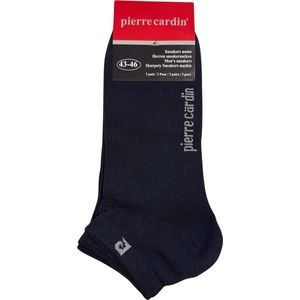 Pierre Cardin Sneaker Sokken - 3 Paar - Enkelsokken - Korte Sokken - Navy - Maat 43-46