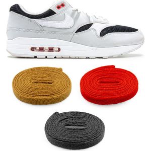 Air Max 1 Urawa Lace Pack - Sneakerveters - Veters - Plat - Breedte 8mm - 160cm