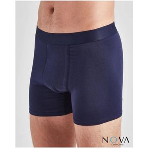 Nova Collection - Boxershorts - 5 Pack - Heren Onderbroeken - Katoen - Heren Ondergoed - Casual - Boxer - Blauw/Navy - Maat M