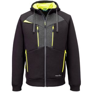 Portwest - DX472 - Hoodie met Rits - Zwart - Innovatief en Technisch Ontwerp