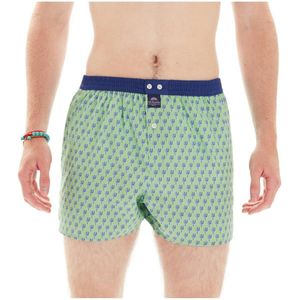 McAlson Wijde boxershort - Green - maat XL (XL) - Heren Volwassenen - 100% katoen- M4956-XL