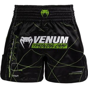 Venum Training Camp 4.0 Muay Thai Short Zwart Neo Groen - S