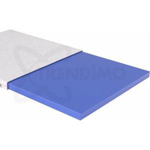 TRENDIMO Topdek Matras Topper Deluxe- Bamboe Hybrid Topper 12cm dik - 160x200 Topdekmatras Orthopedisch