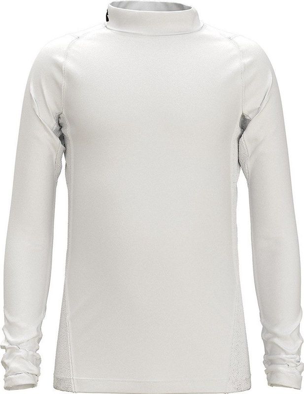 Under Armour Coldgear Armour Mock Lange Mouwenshirt Wit L Jongen