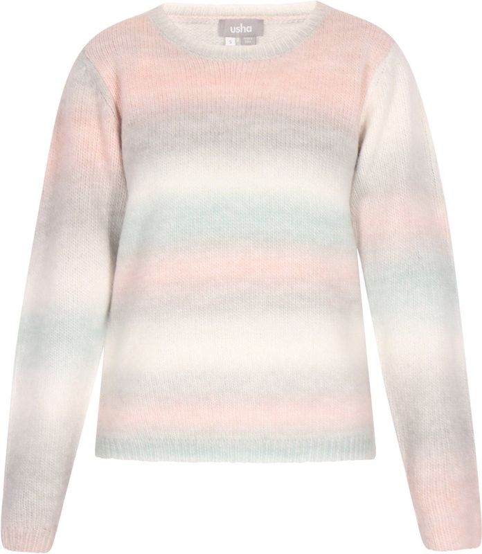 usha - Pullover - Ombre - Met Ronde Hals - Lange Mouwen