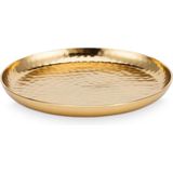 vtwonen Plate Metal Gold 15 cm.