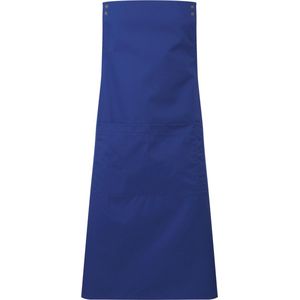 Schort/Tuniek/Werkblouse Unisex One Size Premier Royal 65% , 35% Katoen