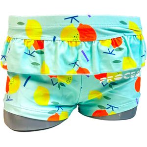 Procean - zwembroek - voor kinderen - limoen/oranje - maat 86