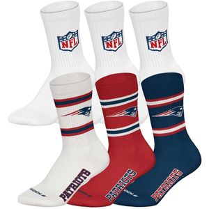 NFL Sokken NFL 6Pack Crew Socks Set van 6