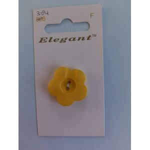 Knoop gele bloem Elegant nr. 384