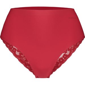 ten Cate Secrets high waist brazilian met kant rood voor Dames | Maat L