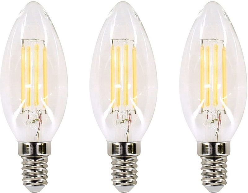 Bemko Premium LED Lamp E14 - vervangt 30W (4W) - 470lm - 4000K Neutraal Wit - 230V - 3 stuks