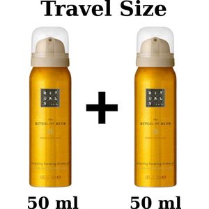 Rituals of Mehr- Travel Foaming Shower Gel 50 ml x 2= 100 ml