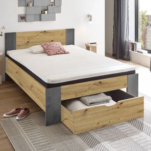 Emob - Bed Rudi met 1 lade - 140x200 -