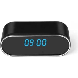 Wekker Desktop Spy Verborgen Wekker Camera 140 ° Groothoek HD 1080 P WiFi