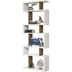 In And OutdoorMatch Boekenkastplank Funs - 157x60x20 cm - Wit - MDF