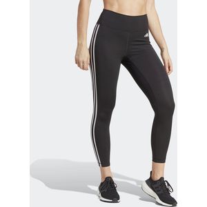 adidas Performance Train Essentials 3-Stripes High-Waisted 7/8 Legging - Dames - Zwart- S