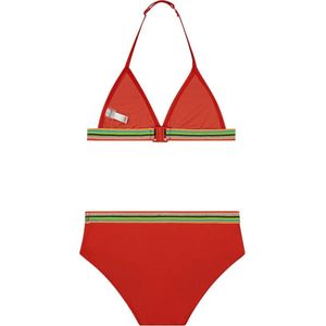 Shiwi Girls triangle bikini rainbow - rood - 128