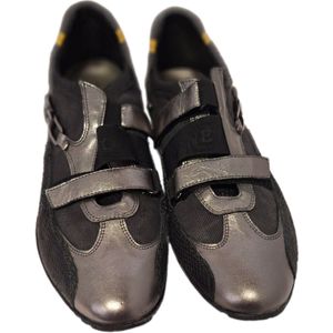 HORNET by Botticelli- SNEAKER-LEER-CANVAS-BLACK/SILVER-41