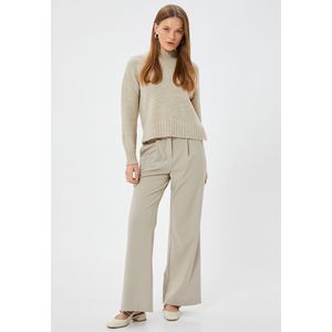 Rechte kraag Normaal Sweater