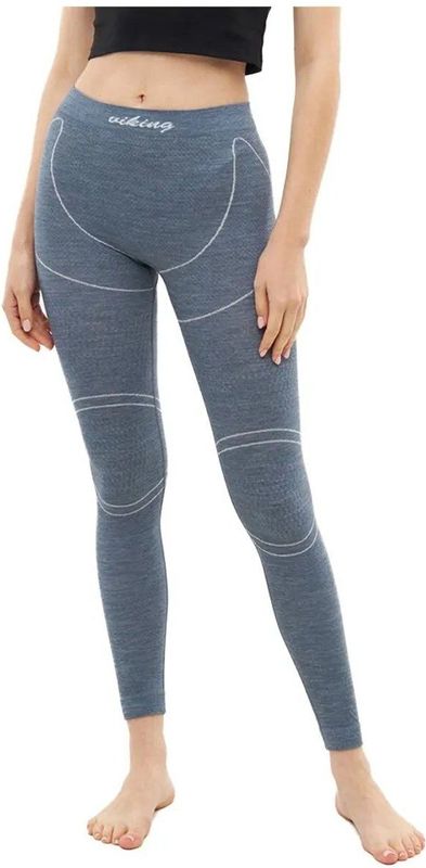 Viking Lana Pro Merino Basislaagbroek Grijs L Vrouw
