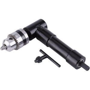 Rechte hoek Aluminium kop 8mm Hex Shank Power elektrische boormachine - 90 graden Chuck verlenging met draadloze zelfboor gereedschap .